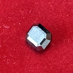 Diamant – 2.39 carat echte natuurlijke zwarte diamant in smaragd vorm