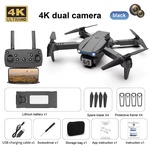3x Drone 4K Professionel 5G Wifi Fpv Quadcopter Drone, Zwart