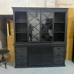 Buffetkast mangohout 160x45x200cm, SanderZ, Zwart, 2025