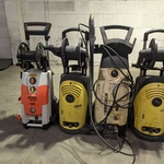 4x Hogedrukreinigers Karcher en Stihl