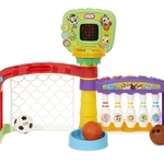 Little Tikes 3 in 1 Sportzone voor Kinderen  Basketbal, Voetbal en Bow
