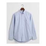 Gant Casual Hemd lange mouw Blauw Regular Fit Oxford  XXL