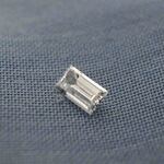 Diamant – 0.23 carat baguette geslepen diamant (gecertificeerd)