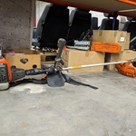 Gereedschap, cilinders en banners