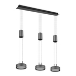 Trio Leuchten Led Hanglamp Franklin  Metaal Antraciet