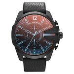 Diesel Mega Chief DZ4323 Herenhorloge 51 mm Zwart