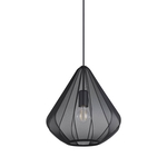 Eglo Dolwen Hanglamp  E27  335 cm  Zwart Textiel