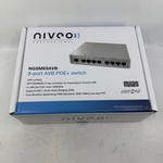 5x AVB switch Niveo, NGSME9AVB