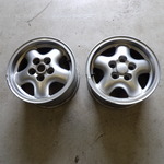 Set van 2 Land Rover Discovery Range Rover LP P38 Stratos velgen 8Jx16
