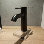Wastafel mengkraan Grohe, Essence, rvs look