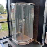 Showroom stoomcabine Glass