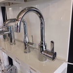 Wastafel mengkraan met draaibare uitloop Grohe