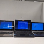 3x Laptop, Acer, Asus En Medion