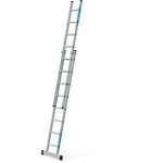 Gefelste opsteekladder 2-delig 2×8 sporten Zarges, Everest 2E 40246