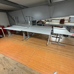 Partij kantoormeubilair, grijs