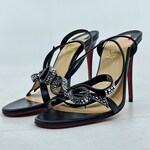 Paar dames sandalen met hakken maat 38, Christian Louboutin