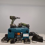 Accu slagmoersleutel en haakseslijper , Hitachi