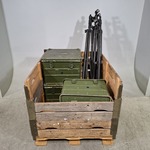 3x Lamp in transportkist en 3x statief