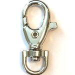Ca. 245x Karabijn sluiting met draaibaar oog, diversen