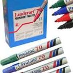 Ca. 1600x Leader art 70 – permanent marker – groen