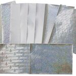 Ca. 28000x A4 vellen assorti holografisch papier – circa 10 designs