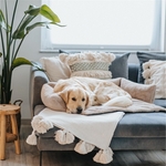District 70 Nuzzle Zachte Mand Voor Op De Bank  Medium: 75 x 75 cm  Me