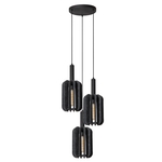 Lucide RAFAL  Hanglamp  50 cm  3xE27  Grijs