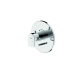 Milano 3564072 kantenklare set voor UPvul en Douchethermostaat Chroom