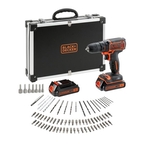 Black & Decker Accuboormachine BDCDC18BQW + extra accu