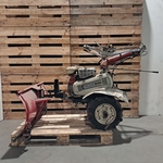 Werktuigdrager, HONDA, F600, met Tielbürger sneeuw- en grondschuif