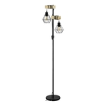 Eglo Townshend 5 Vloerlamp  E27  1665 cm  Zwart/Bruin  FSC Hout