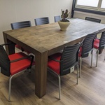 Eetkamertafel met 8x stoel