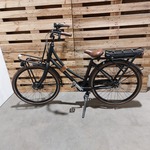 Elektrische damesfiets, Stella, Dolce, Zwart / bruin