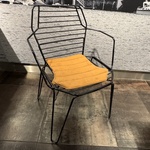 ca.12x Terrasstoel Satelliet, Ylfi AC, Zwart