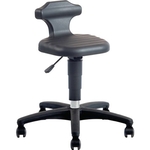 Bimos Flex Kruk met wielen PU schuim Zwar Zithoogte 450-650 mm
