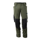 Mascotte Broek met kniezakken, stretchstofBroek maat 82C46 Mosgroen