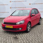 Personenauto, Volkswagen, Golf 1.2 TSI Bluemotion, rood, 2010