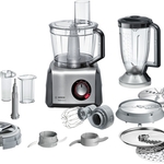 Bosch MC812M865 Keukenmachine 3,9 L, 1250 W Zwart, roestvrij staal