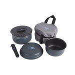BoCamp Pannenset Trekking 5Delig Aluminium