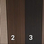 Ca. 16x Akoestisch wandpaneel eik  260×60, SanderZ, (1), Eiken oak, 20
