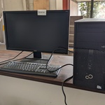 Computer met beeldscherm Fujitsu