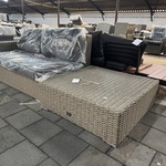 Loungebank met hocker Denza