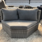 Loungebank 160×85 cm, bruin