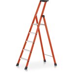 Gecombineerde trapladder met 6 treden (glasvezelversterkte treden) Zar