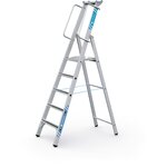 Geribbelde staande sportladder met 5 treden Zarges, Meistertritt S 416
