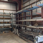 Partij metalen, rvs en aluminium profielen