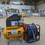 Compressor met luchtslanghaspel Mecha Concorde, CT10