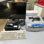 Computer met beeldscherm en printer Fujitsu, Esprimo C910-L