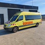Bedrijfswagen, Mercedes-Benz, Sprinter, Geel, 2013