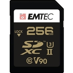 Emtec SDXCkaart UHSII U3 V90 SpeedIN Pro+ ECMSD256GUHS2V90 Geheugenkaa